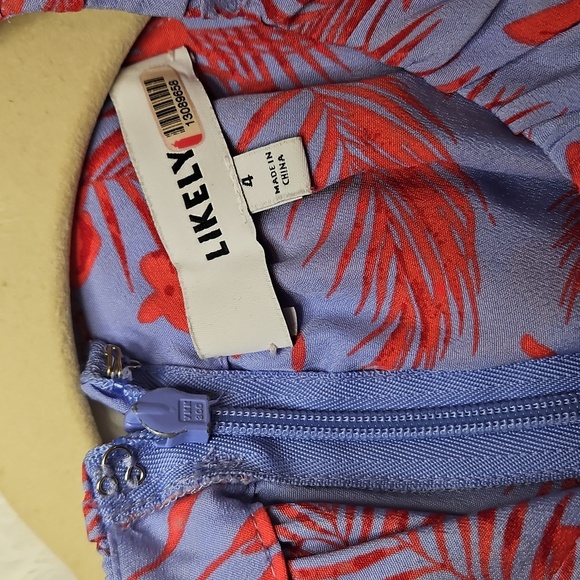 Likely Karrica Halter Maxi Dress Size 4 - Picture 9 of 12